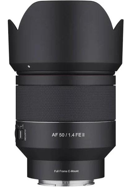 Samyang AF 50mm f/1.4 EF II Lens For Sony E Mount Body