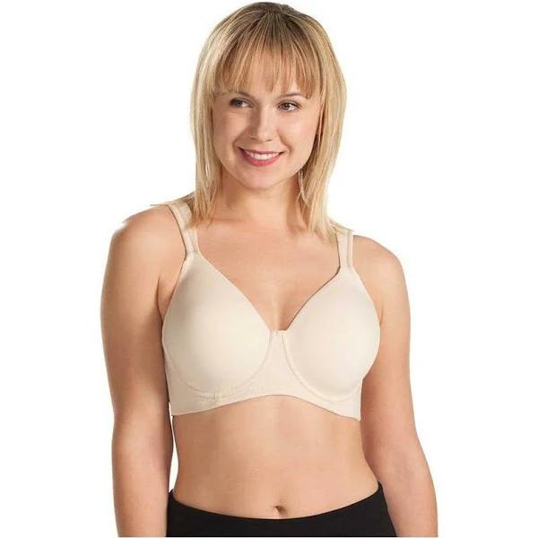 Leading Lady Brigitte Seamless Underwire Full Coverage Plus Size Bra - Nude - 20B