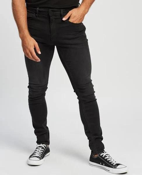 Lee - Z-One Skinny Jeans Delta Fade Black