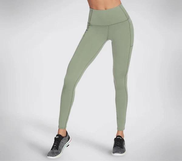 Leggings Skechers W03LG30B-LTGR Green L