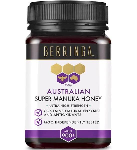 Berringa Australian Super Manuka Honey Ultra-high Strength MGO 900+ 500g