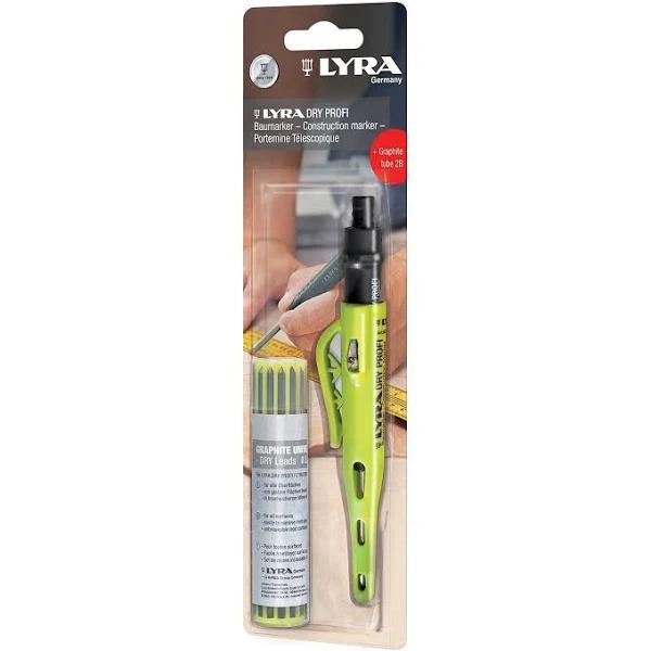 Lyra Dry Profi + Graphite Lead Refill Pack