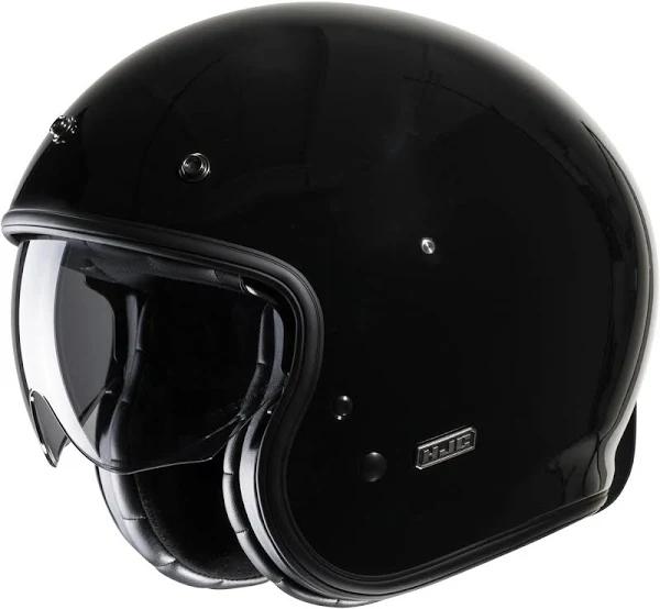 HJC V31 Uni Helmet Black L - Jet Helmets