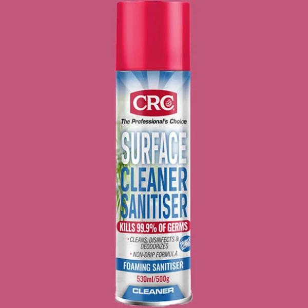 CRC - Surface Sanitiser and Cleaner Aerosol 530ml