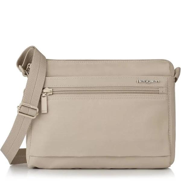 Hedgren Eye Shoulder Bag with RFID Pocket - Cashmere Beige