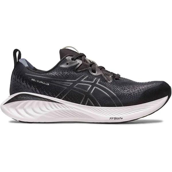 ASICS Men's GEL-Cumulus 25 (4E Extra Wide) - Running Shoes - Black/Carrier Grey 8