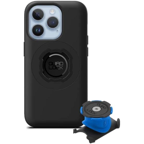 Bike Stem Mount and Mag Case for iPhone 14 Pro by Quad Lock