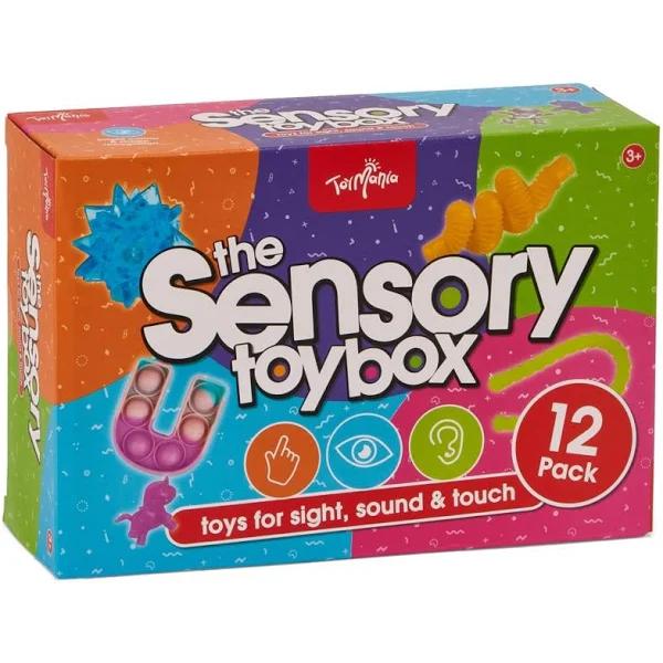 Toymania The Sensory Toy Box 12 Pack Fidget Fun Box