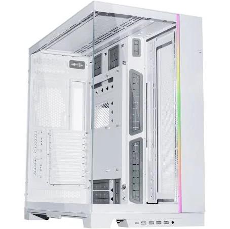 Lian Li PC O11DEXL O11 Dynamic Evo XL ATX Tempered Glass Case - White