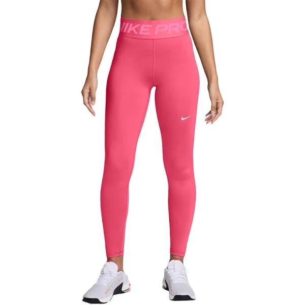 Nike Pro Womens Sculpt High Rise Full Length Tights Pink M