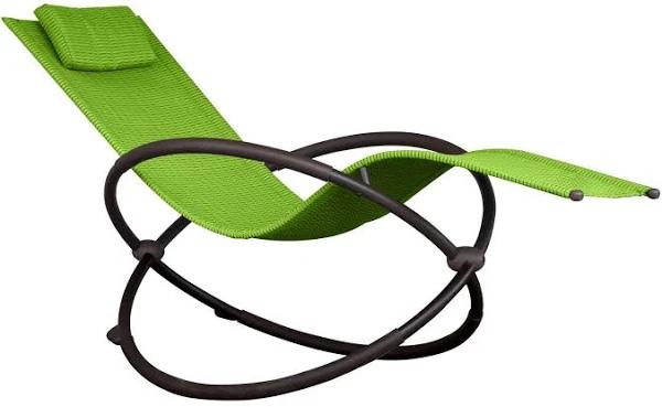 Vivere Outdoor Orbital Lounger Green Apple