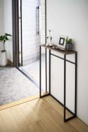 Yamazaki Home Narrow Entryway Console Table - Black