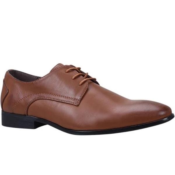 Mens Grosby Andrew Tan Dress Work Formal Lace Up Wedding Shoes