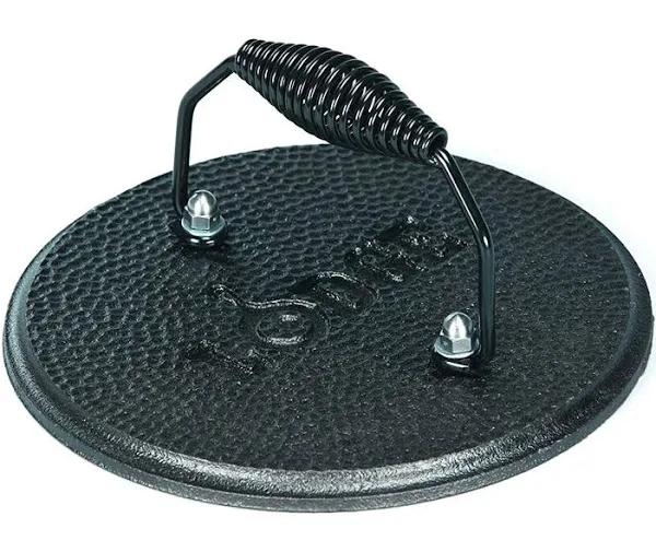 Lodge - Round Cast Iron 7.5 Inch Grill Press - LGPR3