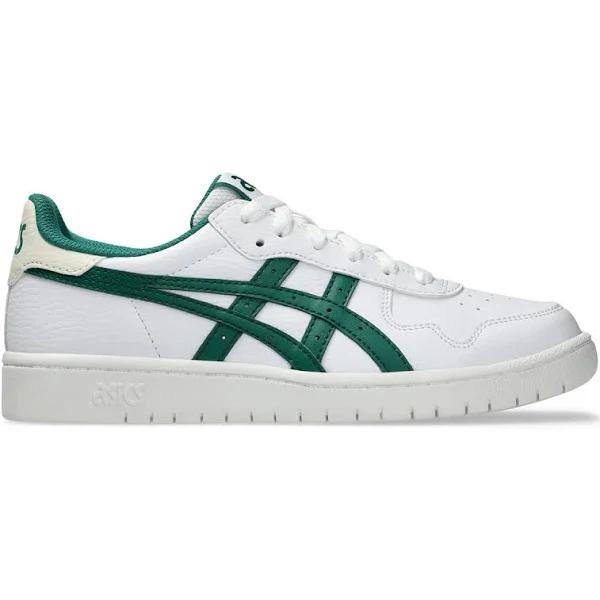 ASICS Japan S GS Kids Casual Shoes White/Green US 5