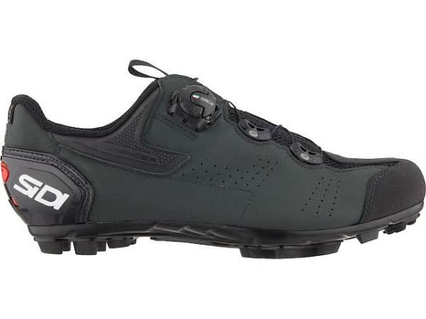 Sidi MTB Gravel Shoes - 45 - Black/Dark Green