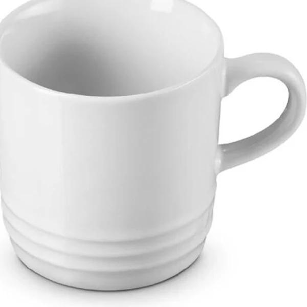 Le Creuset Stoneware Cappuccino Mug 200ml White