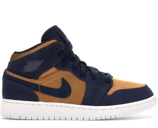 Air Jordan 1 Mid SE GS 'Obsidian Desert Ochre'