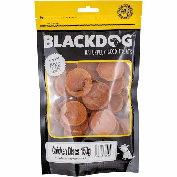 Blackdog Chicken Discs Dog Treats 150g