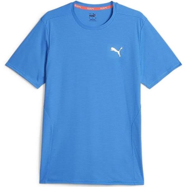 Puma Men's Run Favourite Short Sleeve Tee / T-Shirt / Tshirt - Ultra Blue