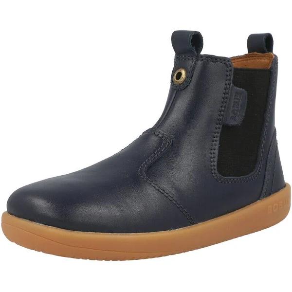 Bobux Kid+ Jodhpur Navy Leather Chelsea Boots