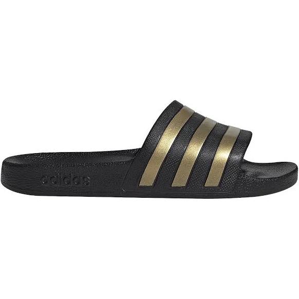 Adidas Adilette Aqua Slides 11 / Black/Gold