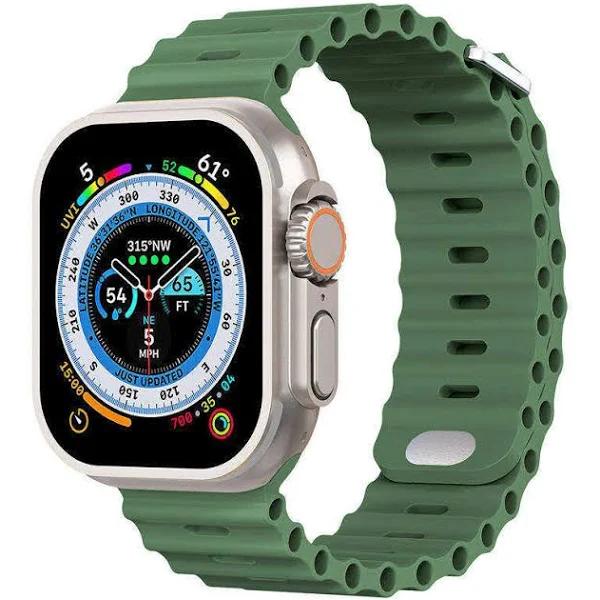 Strapsco Watch Ocean Bands For iWatch (Clover, 38/40/41mm)