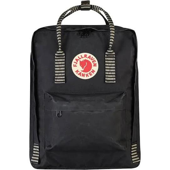 Fjallraven Kanken Backpack - Black / Striped