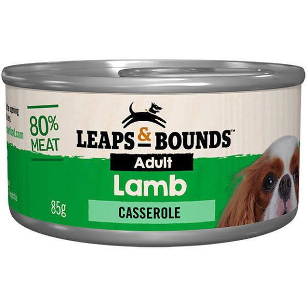 Leaps & Bounds Lamb Casserole Dog Can Size 85g