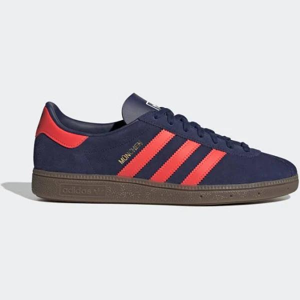 Adidas Originals Munchen - Dark Blue / Solar Red / Gum - 11