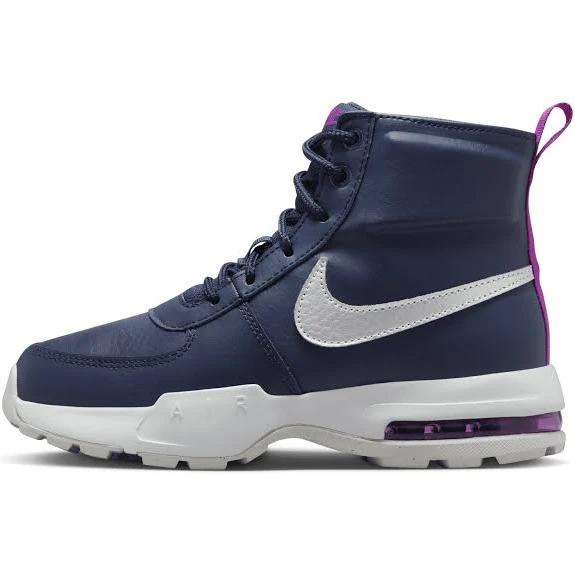 Nike Air Max Goaterra 2.0 GS 'Midnight Navy Vivid Purple' Sneakers | Blue | Kid's Size 6.5