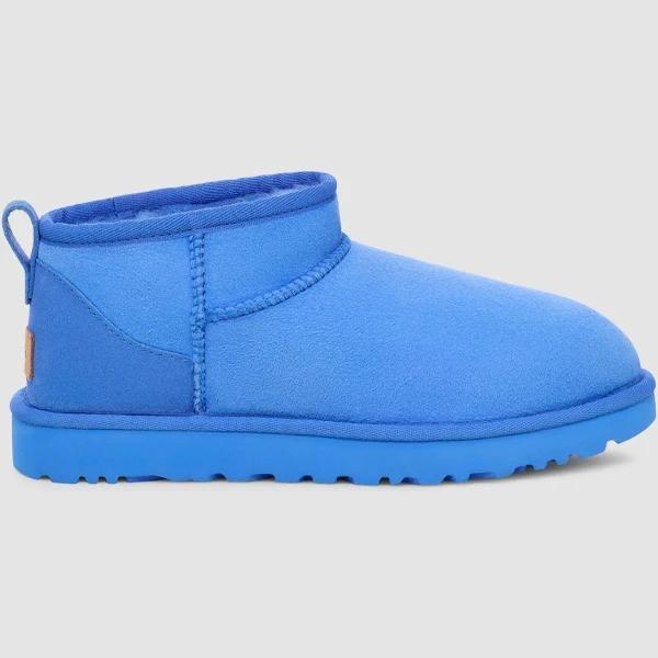 UGG W Classic Ultra Mini Ankle Boots Blue - It 36