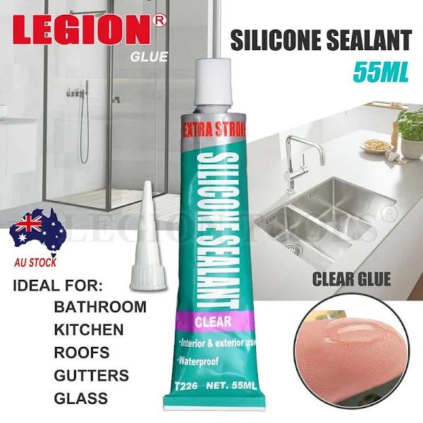 Silicone Adhesive Sealant Transparent Clear Glue 55 Ml/pack Kitchen