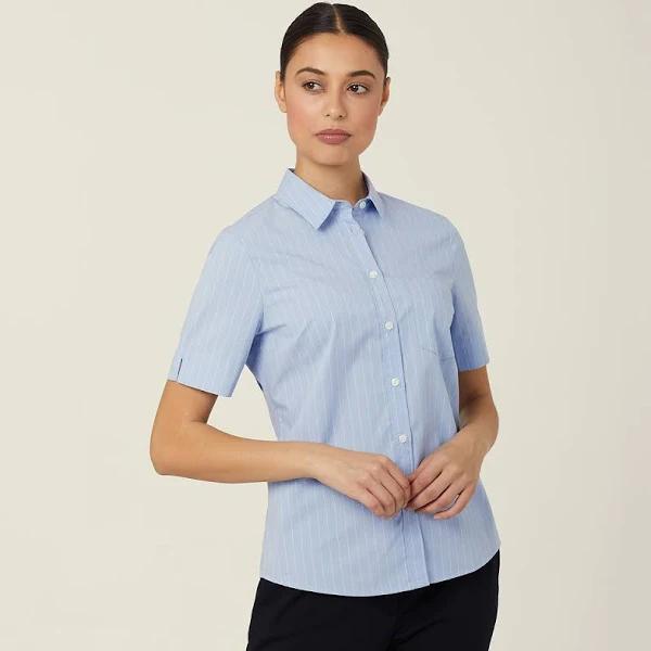 NNT - Avignon Pinstripe Short Sleeve Shirt - - 14