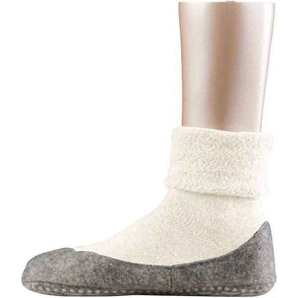 Falke Cosyshoe Slipper Socks - Off White Small