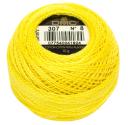 DMC Pearl Cotton Ball Size 8 87yd Lemon