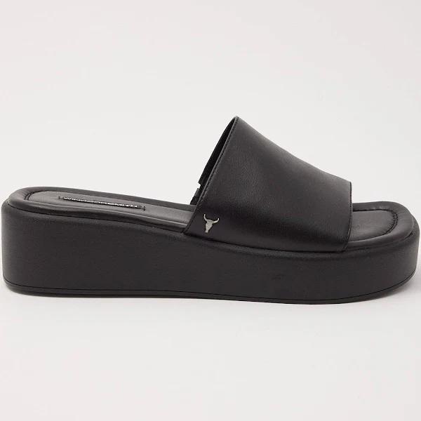 Windsor Smith Shook Black Sandal Black 6