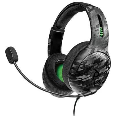 PDP Lvl 50 Wired Stereo Gaming Headset For Xbox - Black Camo