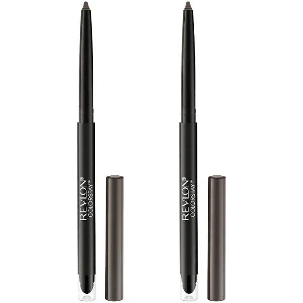 Revlon ColorStay Eyeliner Crayon 0.28g 202 Black Brown - 2 Pack