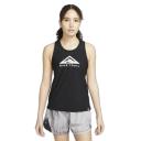 Nike Dri-FIT Women's Trail-Running Tank - Black - 50% Recycled Polyester