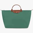 Longchamp Le Pliage Green Large Shoulder Bag in P66 Graphite