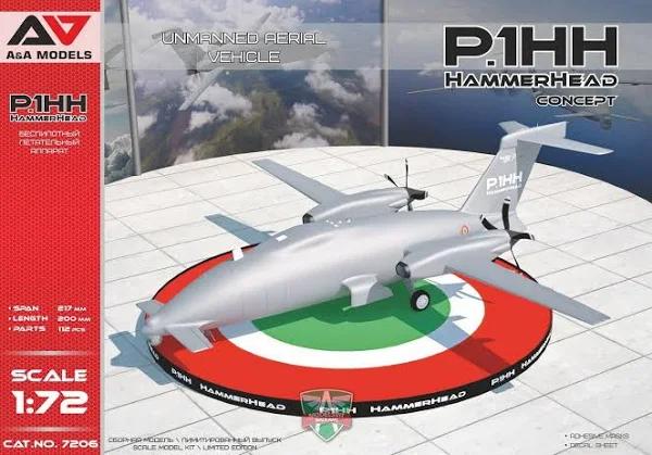 A&A Models 1/72 Hammerhead Plastic Model Kit 7206