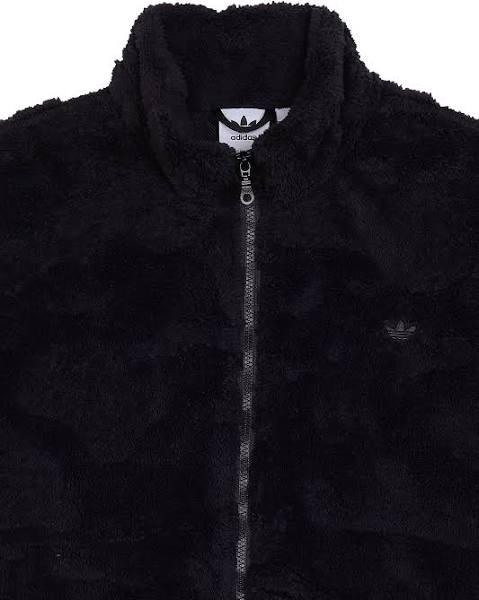 Adidas Adventure Camo Fleece FZ Jacket - Black - S - Men