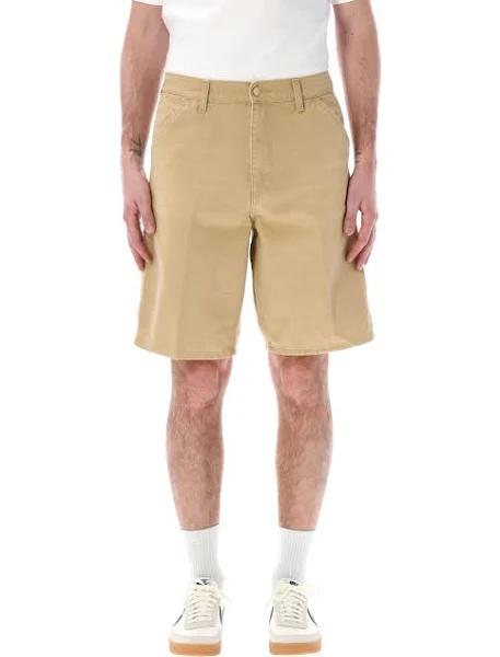 Carhartt WIP Single Knee Short Dearborn Canvas, 12 oz - Bourbon Aged Canvas - 34 - Men