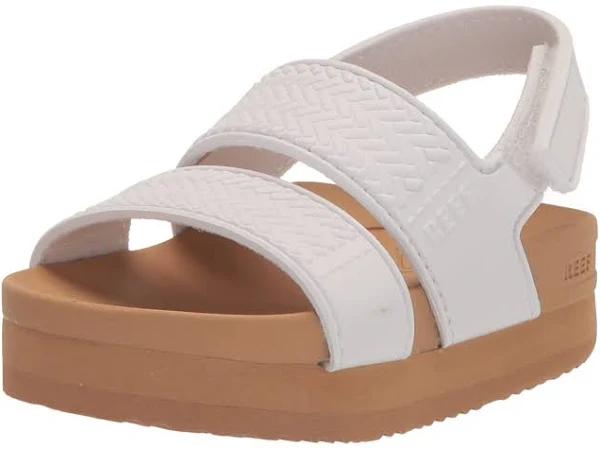 Reef Little Water Vista White Tan Size 5