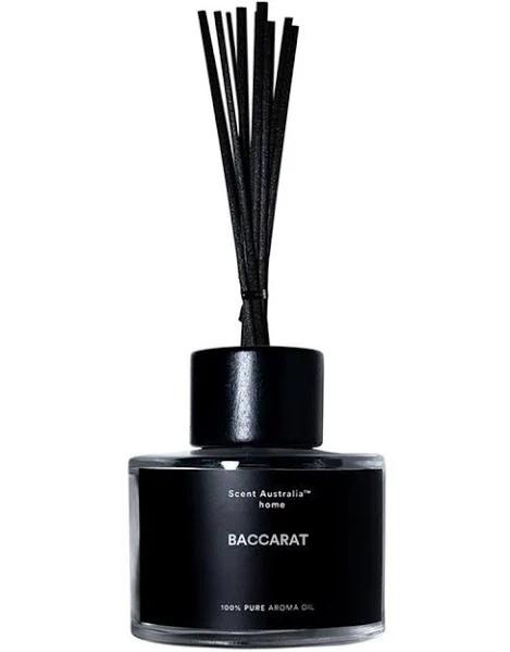 Scent Australia Home Baccarat Reed Diffuser 200ml Black