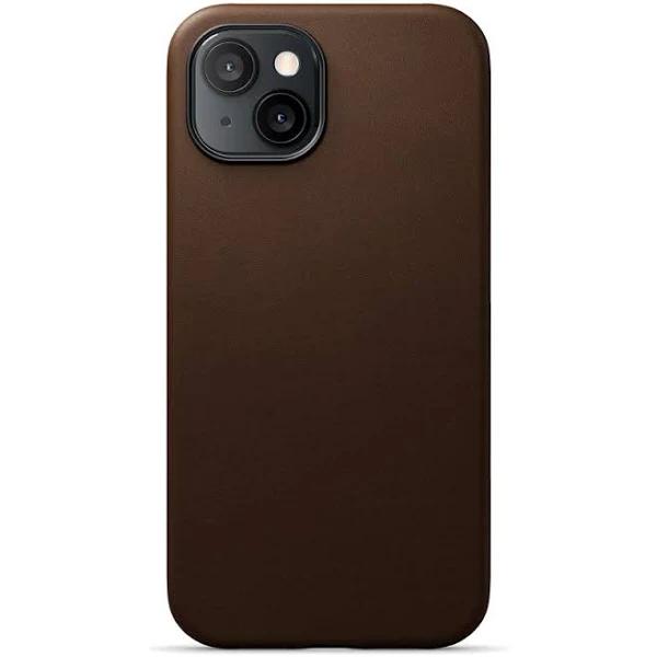 Journey iPhone 13 Leather Case (Dark Brown)