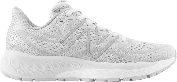 New Balance Men's Fresh Foam x 880v13 White/Granite/Silver Metallic - Size 7