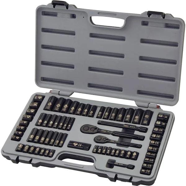 Stanley 92-824hb 69-Piece Black Chrome Mechanics Tool Set