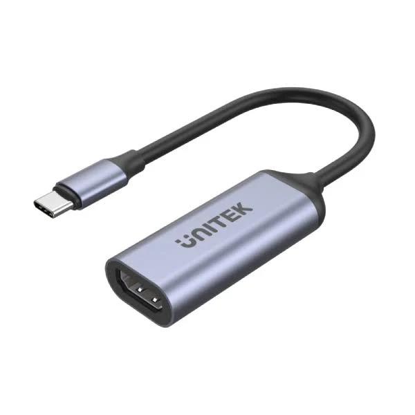 UNITEK V1416B USB-C To HDMI 2.1 (8K) Adapter, HDCP2.3 Support Ultra HD